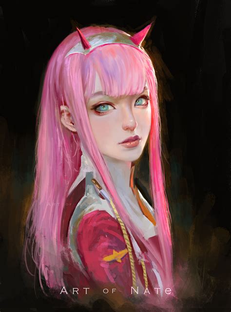 Zero Two (Darling in the Franxx) (9'ι) :: Darling In The Franxx :: Art