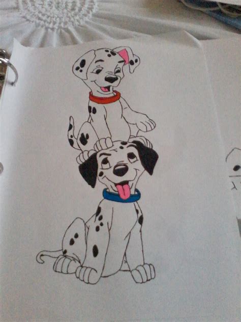 101 Dalmatians Puppy 10 Drawing by Loverofallart - DragoArt