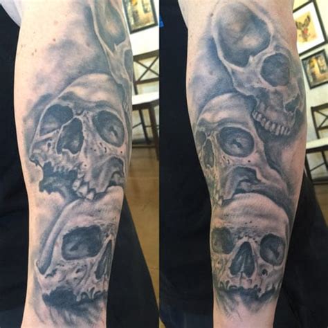 skulls-tattoo | Jesse Britten Tattoo in St Augustine, Florida