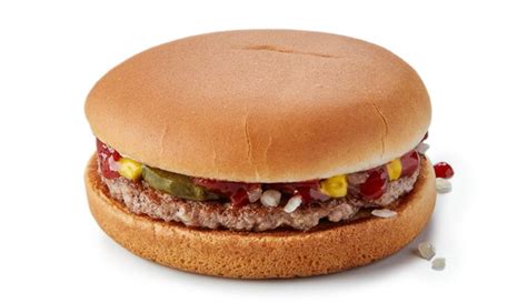 Calories Of A McDonald's Hamburger » The Menu Preis