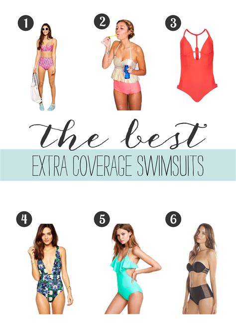 The 6 Best Swimsuits with a Little Extra Coverage - Bubbly Design Co
