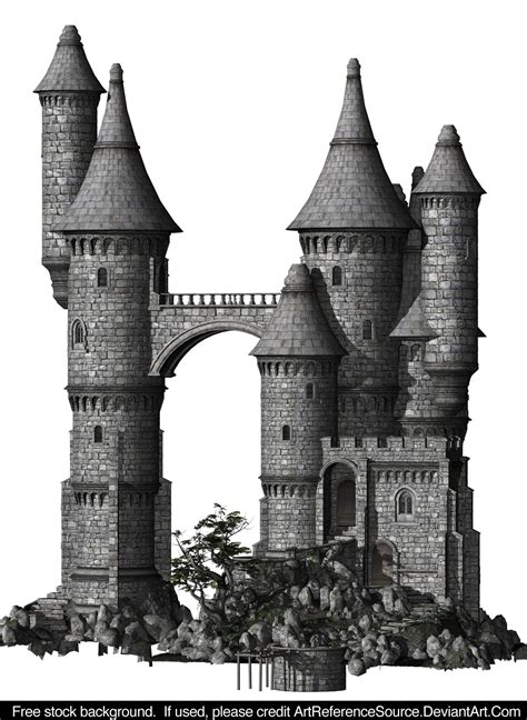 Free Stock: Castle PNG by ArtReferenceSource on DeviantArt