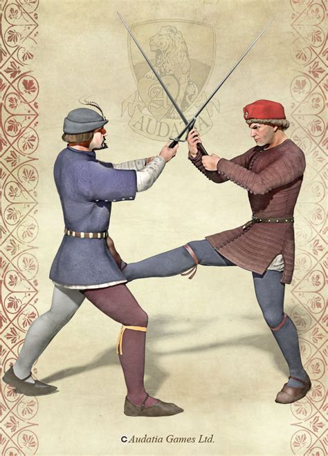 Medieval Swordfighting by Undermound on DeviantArt Medieval World, Medieval Art, Historical ...