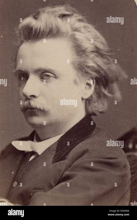 [Edvard Grieg portrait] Stock Photo - Alamy