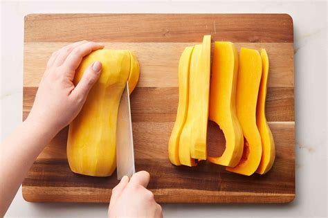 how to cut butternut squash into cubes 3