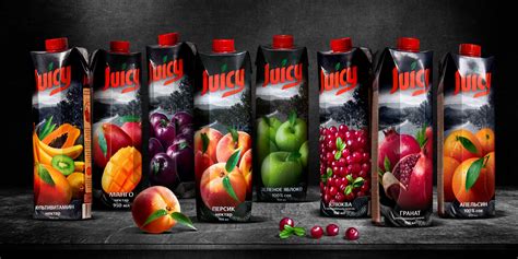 Соки Juicy – Брендинговое агентство Weavers Brand Consultancy
