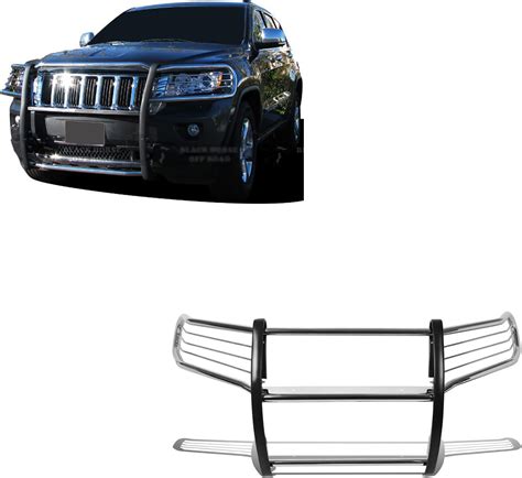Amazon.com: Black Horse Grille brush Bumper Guard Modular Stainless