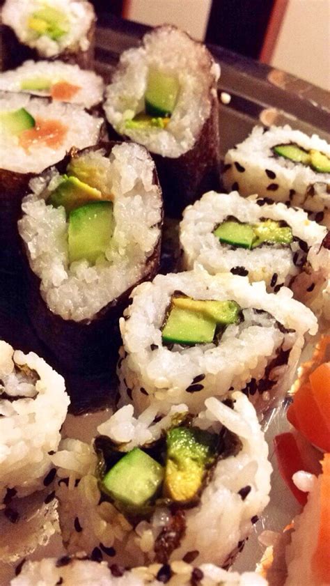 Delicious Homemade Vegan Sushi