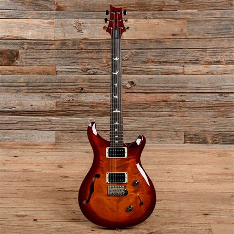 PRS S2 Custom 22 Semi-Hollow Cherry Sunburst 2021 – Chicago Music Exchange