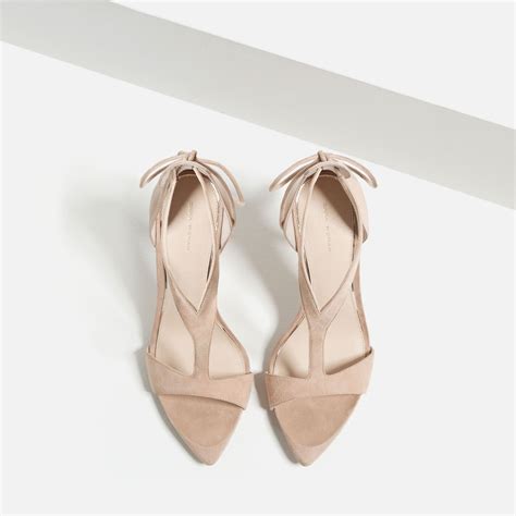 HIGH HEEL STRAPPY SANDALS - Heeled sandals-SHOES-WOMAN | Trendy high