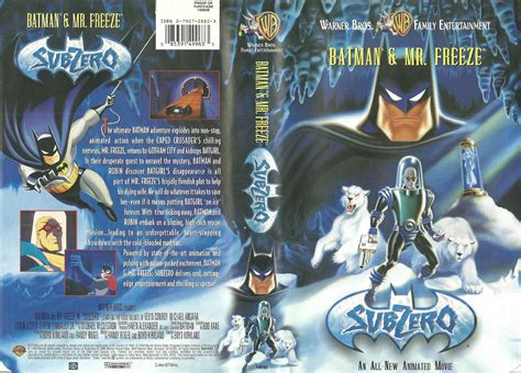 Batman & Mr.Freeze: Subzero (1998) : VHScoverART