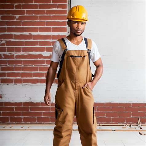 Premium AI Image | man building contractor workman