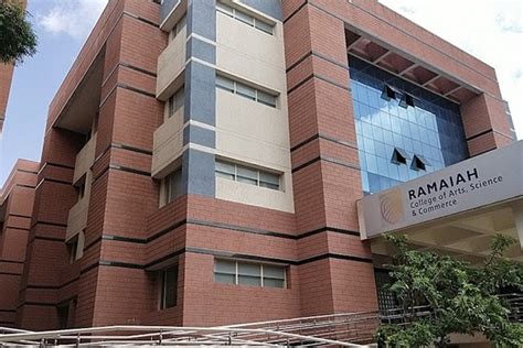 ramaiah college  arts science  commerce bangalore bca review