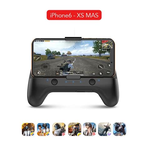 Wireless Bluetooth PUBG Gamepad for Apple IOS for iphone 6 7 8 XS MAX ...