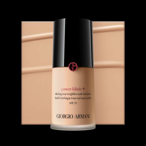 POWER FABRIC+ il nuovo fondotinta Giorgio Armani - Fashion Times