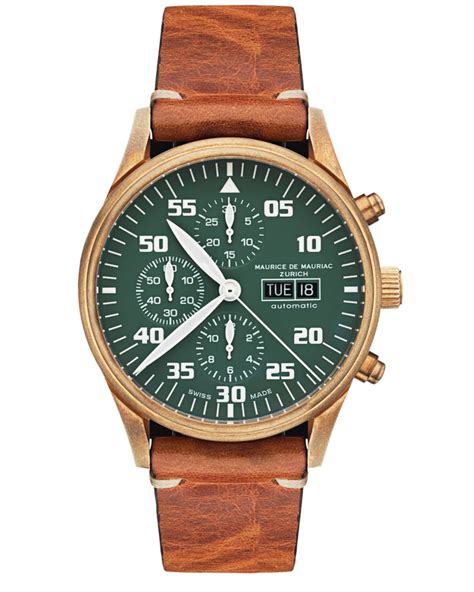 Klassische Chronograph Uhr von Maurice de Mauriac Zürich