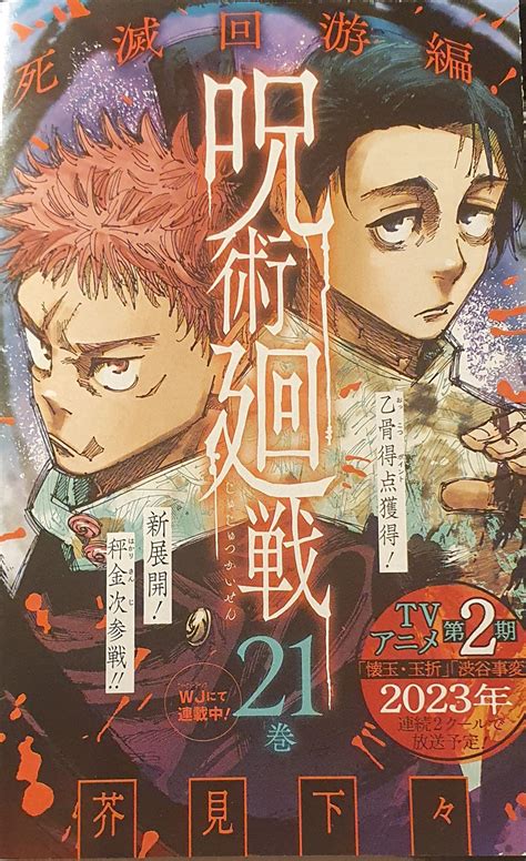 Jujutsu kaisen promo included with 21st volume : r/JuJutsuKaisen