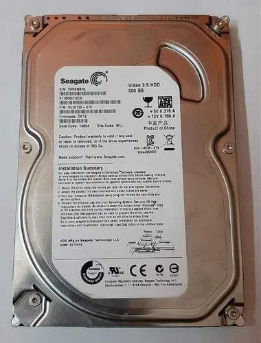 Seagate 500 GB Desktop Hard Disk at ₹ 1000/piece | Seagate Hard Disk in ...