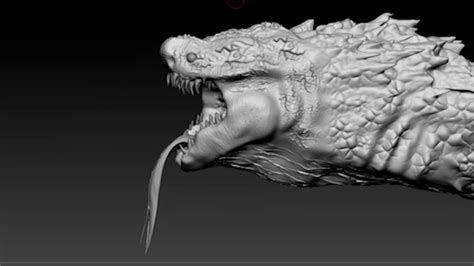 3D ZBRUSH character modeling tutorial - YouTube