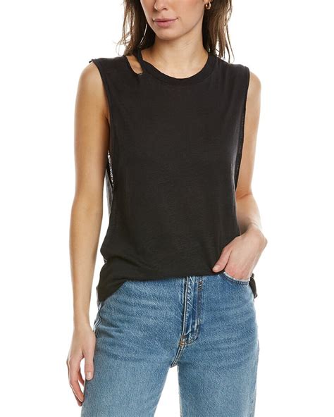Popular Designer Black Linen Iro Tops | Editorialist