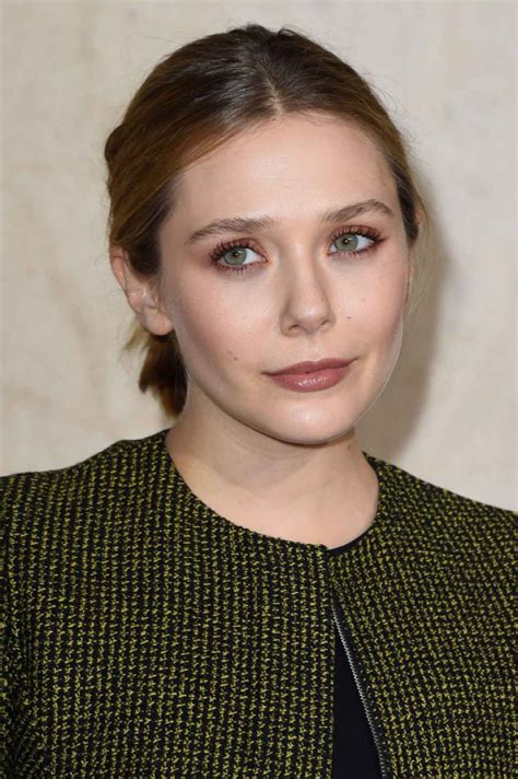 Elizabeth Olsen – Christian Dior Fashion Show in Paris – January 2015