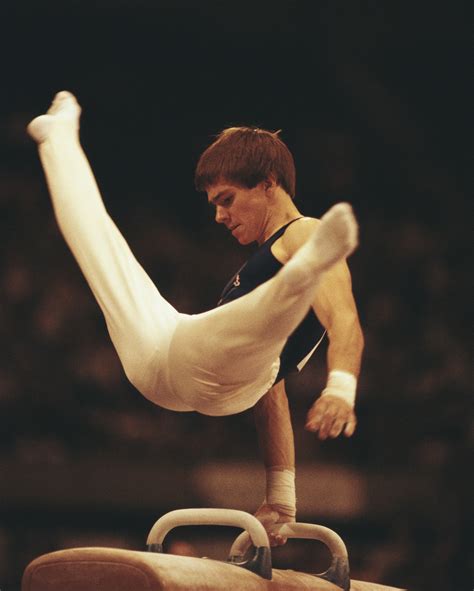 Preson Doing Gymnastics