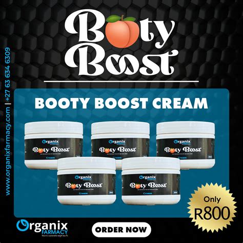 BOOTY BOOST CREAM X5 | Organix Farmacy