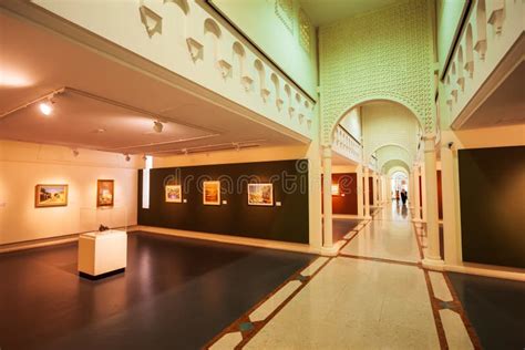 Sharjah Art Museum in UAE editorial stock photo. Image of design ...