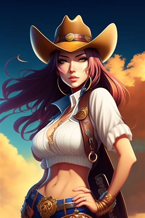 Anime cowgirl by aiLayla on DeviantArt