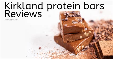 Kirkland protein bars review. Price, nutrition, taste, and more!