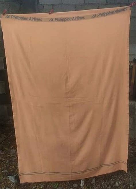 early  vintage philippines airlines blanket hobbies toys