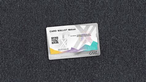 Card Wallet – Bitcoin einfach sicher lagern.