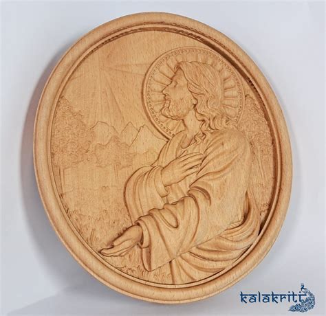 Agony in the Garden of Gethsemane - Relief art in Wood