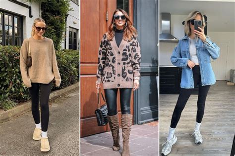 stylish leggings outfit ideas youll