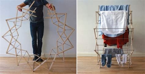 Star-shaped: «звездная» подставка для сушки белья