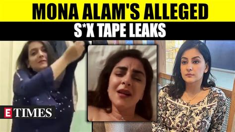 pakistani news anchor mona alam denies leaked sx video uncovers woman