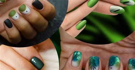 Cor De Unhas Para Vestido Verde - Unhas que Combinam com Vestido Verde | UnhasEsmaltes