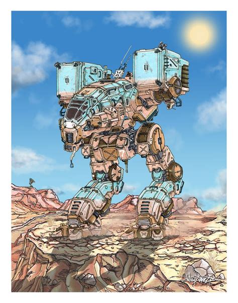 Mechwarrior / Battletech / MWO Catapult Fanart, Chase Gray | Bioshock