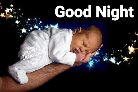 Good Night Baby Image - SmitCreation.com