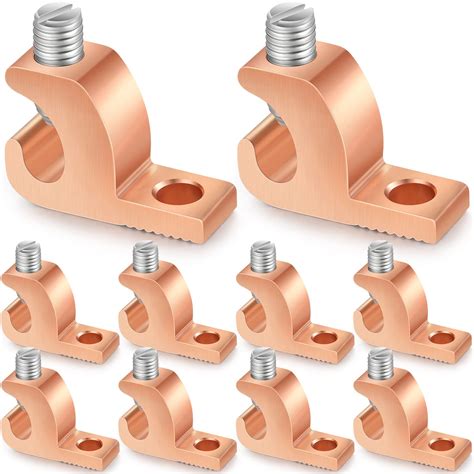 Buy 10 Pack Lay in Connector Pool Bonding Lug Copper Conductor Lay in