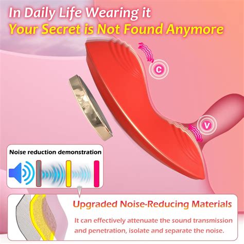 0.08LB Ultra-Soft Mini Remote Control Wearable Vibrator, Magnetic