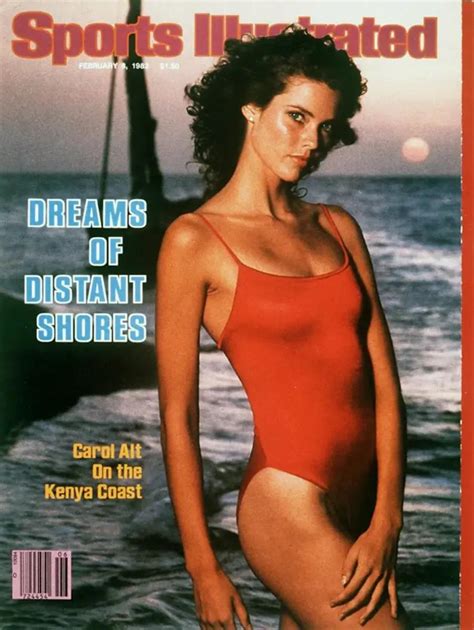 These SI Swim Throwback Photos of Cover Model Carol Alt in the 1980s ...