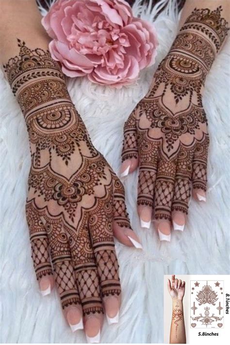 henna tattoos henna temporary tattoos brown waterproof tattoo stickers