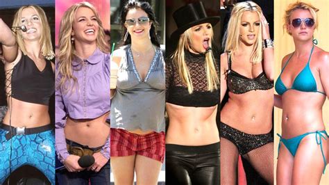 Queen Of The Crop Top! Britney Spears' Belly Through The Years