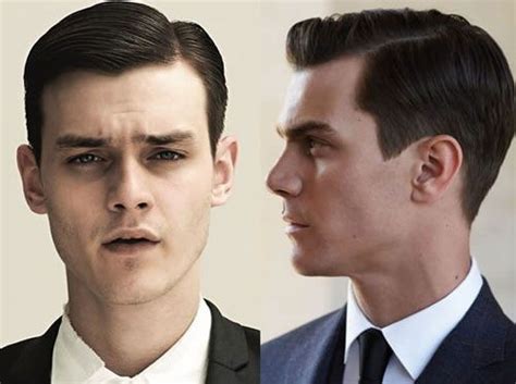 Создать мем "side part стрижка мужская, side part профиль, классическая ...