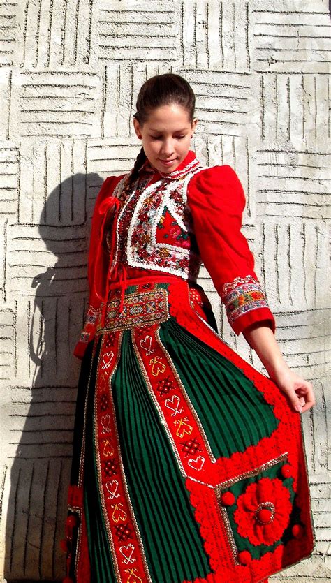 Folk dancer girl in traditional clothing of Kalotaszeg, Transylvania