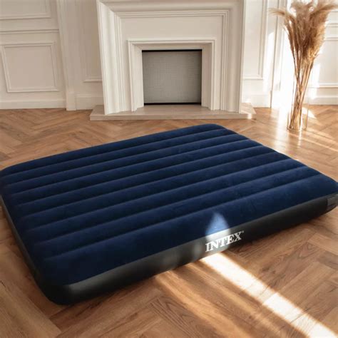 Intex 64759 Luftbett Reisebett Gästebett Queen Camping Luftmatratze ...