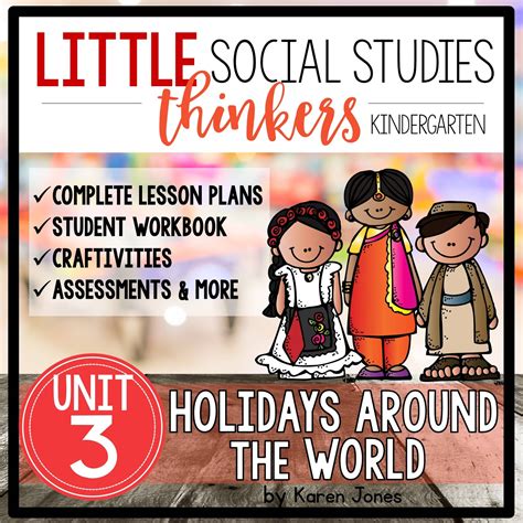 Holidays Around the World: Little Kindergarten Social Studies Thinkers