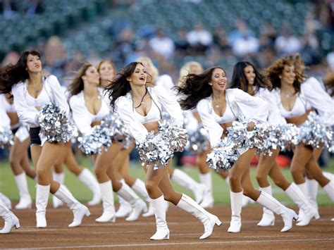 Oakland Raiderettes: Cheerleaders celebrate new laws that mean they
