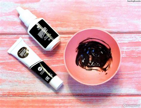 Краска для бровей и ресниц Innovator Cosmetics Bronsun - «Крутая краска ...